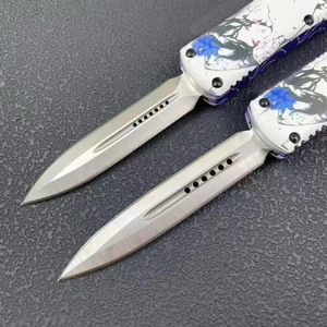 Micro Tech UT85 GEISHA couteau de poche pliant multifonctionnel, haute dureté, outil portable d'autodéfense pour la maison et l'extérieur - Product Image 3