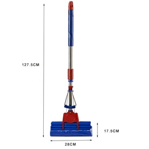 Ménage Poignée Télescopique Pliant Squeeze Nettoyage Vadrouille Éponge PVA 27.5*18 <span class=keywords><strong>cm</strong></span> - Product Image 3
