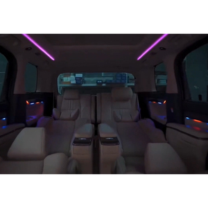 Kit d'éclairage d'ambiance amélioré pour Toyota Alphard/Vellfire LHD/RHD 2015-2023, accessoires de garniture lumineuse LED intérieure Vellfire - Product Image 5