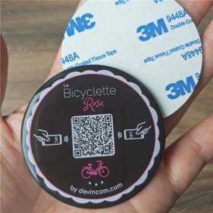 Etiqueta NFC con Código QR de Epoxi Personalizada de 60 mm de GSC, Pegada a la Mesa para Pedidos de Comida en Restaurantes - Product Image 3