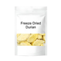 Trozos de Durian Liofilizados, Snack Premium de Durian Tailandés, Proveedor Mayorista OEM