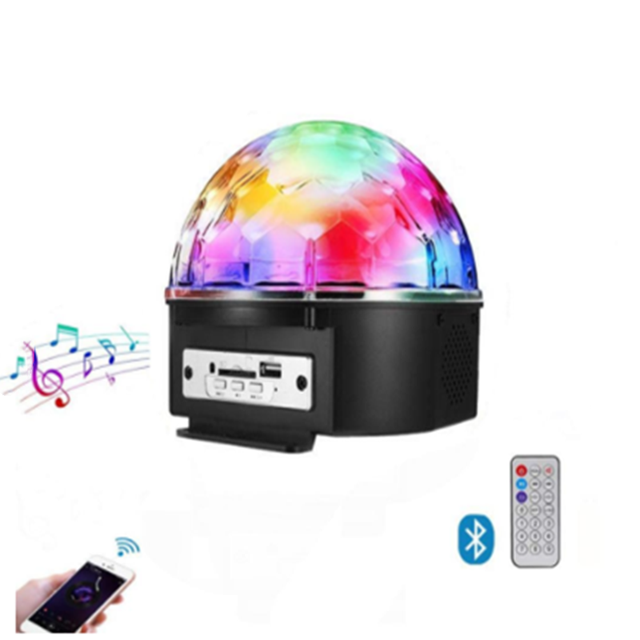 Disco DJ LED Projection Lights 12W Party Musical Player with Remote Control for Stage Holiday Wedding and Dancing