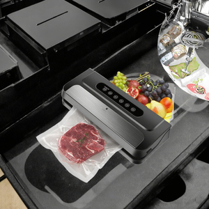 WALLEPAC 5-in-1 Mini Household Dry/Moist Vacuum Sealer Machine Air Sealing for Cool Food Package Food Storage Packaging - Product Image 3