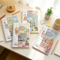 Carnet de planification A5 spirale Depai pour la rentrée scolaire 2024, journal de manifestation, avec emballage personnalisé, promotionnel