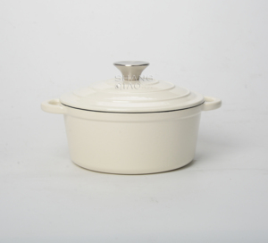 Kochgeschirr-Set aus emailliertem Gusseisen: Schmortopf, Dutch Oven, runde Kasserolle, Bratpfanne, 4-teiliges Set - Product Image 2