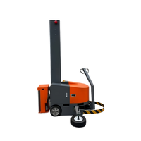 Robot intelligent autonome Orange 2400, machine d'emballage robotisée entièrement automatique pour palettes, machine d'emballage de palettes, enrouleur de palettes
