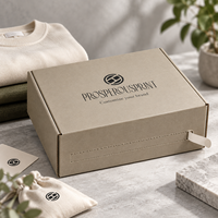 Boîte d'expédition en carton ondulé recyclable avec fermeture éclair, logo personnalisé imprimé, bande auto-adhésive, emballage pour e-commerce, vente en gros
