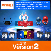 Nouveau Système de Pointage Électronique PSS V2 Homologué WT pour Taekwondo 2026 – Ensemble d'Équipement de Protection Professionnel