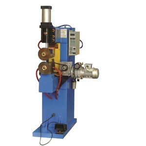 Máquina de soldadura automática por resistencia de aluminio para juntas de láminas de calentadores de aceite, soldadura neumática - Product Image 2