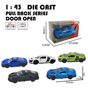 Nuovo modello di auto in lega di metallo pressofuso in lega di <span class=keywords><strong>1</strong></span>:<span class=keywords><strong>43</strong></span> per auto a frizione con porta aperta per auto modello in scala giocattolo per bambini e ragazzi - Product Image 6