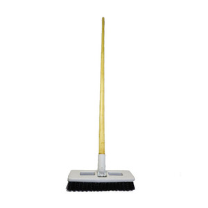 Brosse à coulis Pp et plastique sol salle de bain brosse de nettoyage en forme de V dur carreaux de sol balai de nettoyage brosse à récurer les sols - Product Image 2