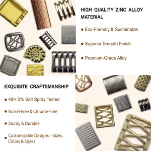 Attache de maillot de bain à boucle d'épaule dorée Connecteur en métal en alliage de zinc pour les sous-vêtements féminins utilisés pour connecter les vêtements - Product Image 5