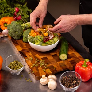 เขียงไม้สำหรับใช้ในครัวเขียง3ชิ้นแผ่นไม้สั่งทำสำหรับใช้ในบ้านและร้านอาหาร - Product Image 3
