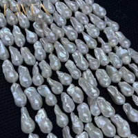 Collier de perles d'eau douce baroques naturelles pour la fabrication de bijoux
