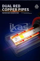 Ampoules de phares de voiture LED super lumineuses IKAS Factory 40000LM, phares LED 6000K blanc, ampoules LED H1 H3 H4 H7 H11 9005 9006 75W