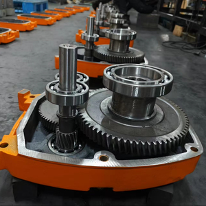 Venta directa de fábrica Orange <span class=keywords><strong>Smr</strong></span> 30mm 55mm 65mm caja de cambios de reducción montada en eje para cinta transportadora caja de cambios helicoidal Industrial - Product Image 6
