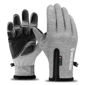 Guantes de Invierno para Motocicleta y Bicicleta, Resistentes al Viento, Impermeables, Cálidos, Antideslizantes, con Logotipo Personalizado al por Mayor - Product Image 3