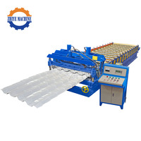 Machine de formage de tuiles en acier coloré pour toiture, machine de fabrication de tôles de toiture en acier coloré
