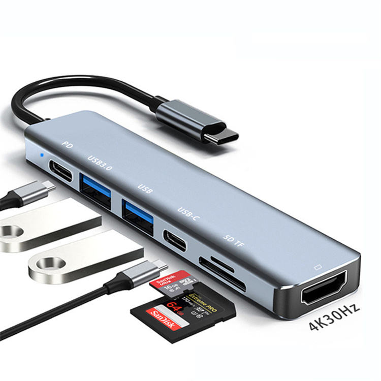 Adattatore USB C A USB 3.0 - 4 Pezzi, OTG, Per IPhone 15, MacBook, Galaxy, Thunderbolt 3 - Foto 2