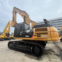 Excavatrice sur chenilles Caterpillar 330D2L d'occasion, système hydraulique puissant, godet de grande capacité, pour travaux lourds de terrassement