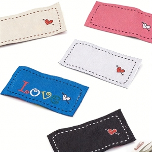 New Clothing <strong>Label</strong> <strong>Jeans</strong> Garment Tags Custom Brand Damask Woven <strong>Labels</strong> Men Shoes Satin Custom Logos for Clothes Shoes Main Shoes - Product Image 4