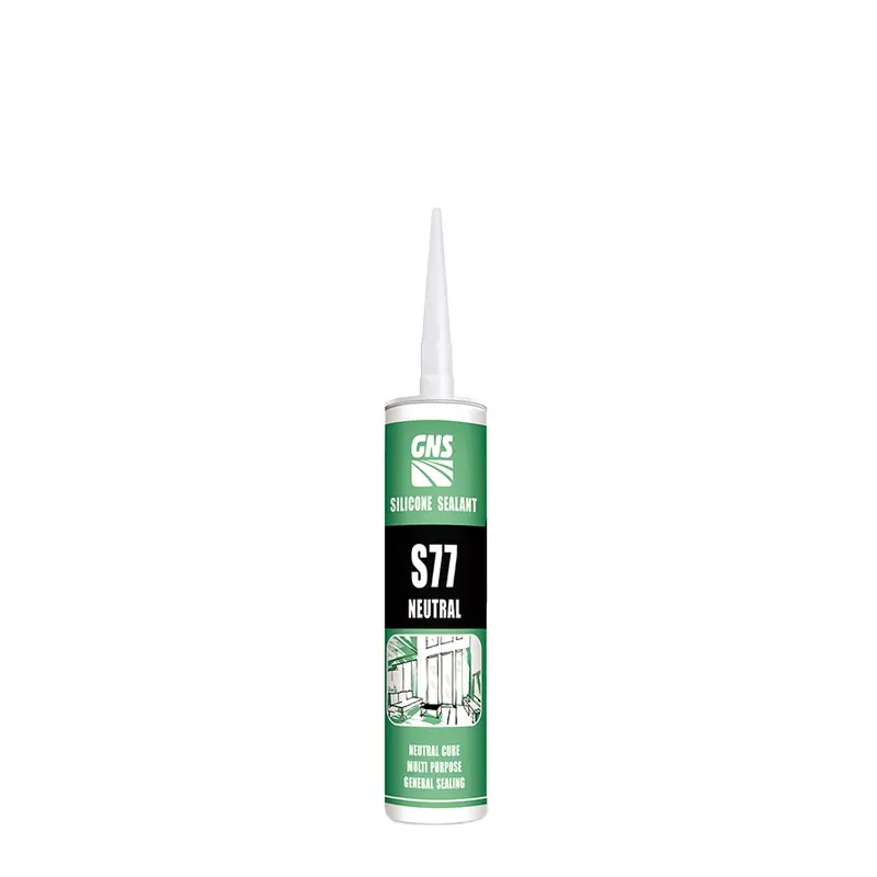 GNS S77 Meilleure vente Joint d'étanchéité en silicone blanc non acide