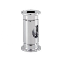 DONJOY Verre de vue sanitaire en acier inoxydable 304/316L 1 ''DN25 droit avec système de tuyau de couverture de protection de fenêtre personnalisé