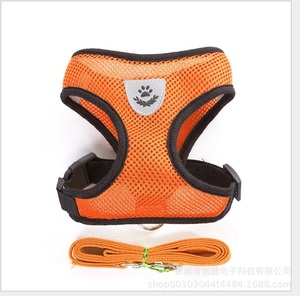 Kalung Anjing 8 Warna Murah yang Dapat Disesuaikan, Set Tali Kekang dan Tali Tuntun Poliester Ramah Lingkungan yang Nyaman dan Bernapas - Product Image 6