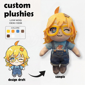 Fabricante de Juguetes de Peluche Personalizados, Diseño de Peluche Suave con Clip para la Muñeca, Productos Culturales y Creativos para Librerías, Llavero de Peluche Personalizado - Product Image 1