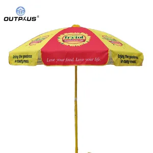 户外轻便沙滩伞防水广告雨伞低价