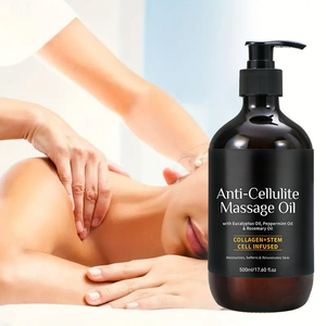 Huile de massage hydrothérapeutique 500ml, huile de massage amincissante anti-cellulite, huile de massage naturelle à base de plantes, huile pour soulager les douleurs musculaires - Product Image 3