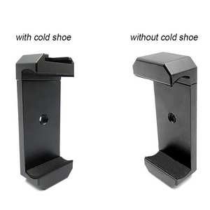 Supporto per telefono in alluminio Trending prodotto accessori mobili all'ingrosso slitta a doppio tiro singolo per treppiede Selfie Stick - Product Image 2