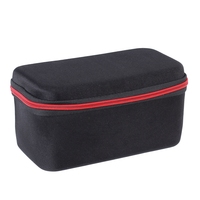 Étui de transport pour haut-parleur en EVA antichoc personnalisé, sac de rangement rigide portable avec fermeture à glissière