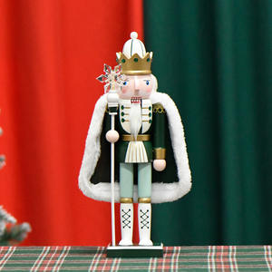 SW-138 Funny Animal 30cm Mouse King <span class=keywords><strong>Soldat</strong></span> <span class=keywords><strong>Casse</strong></span>-<span class=keywords><strong>Noisette</strong></span> en Bois - Product Image 5