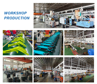Trottinette pliable pour enfant à 3 roues, couleur vert menthe, avec roues en PU, légère et lumineuse, pour garçons et filles de 3 à 8 ans