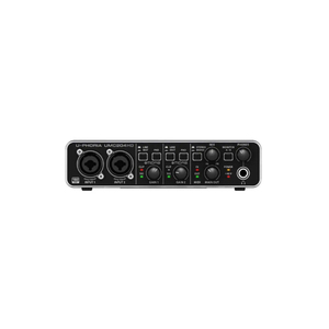 Grabación de tarjeta de sonido externa <span class=keywords><strong>2x4</strong></span>, interfaz USB de Audio/MIDI de 24 bits/192 kHz con preamplificadores de micrófono Midas UMC204HD - Product Image 1