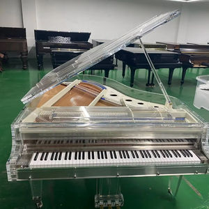 Muebles <span class=keywords><strong>de</strong></span> Hotel <span class=keywords><strong>de</strong></span> Lujo Modernos, Piano <span class=keywords><strong>de</strong></span> Cola Transparente, Madera Maciza, Luces LED <span class=keywords><strong>de</strong></span> Colores, Mecánico, para Conciertos, Escenarios y Hogar - Product Image 1