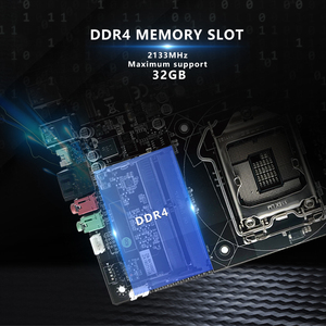 เมนบอร์ด B150 ATX พร้อมออนบอร์ด nvd GTX 1050รองรับ DDR4สูงสุด32GB - Product Image 3