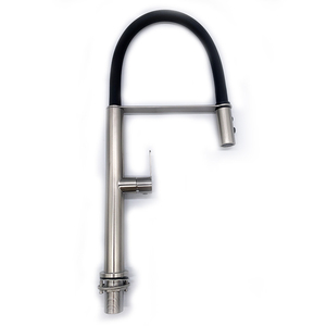 Flexibele 360 Graden Rotatie Warm En Koud Water Mengkraan Pull Down Sproeier Tap Siliconen Uitloop Keukenkraan - Product Image 5