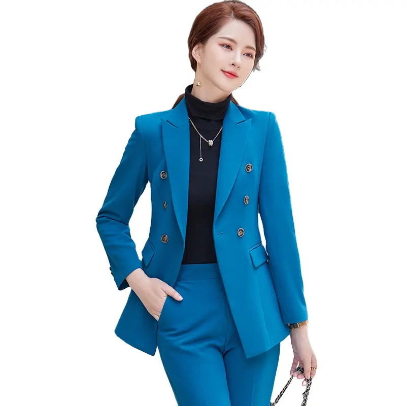 Cheap Factory Price Commute Waterproof Anti-wrinkle Female Women Office Business Suit