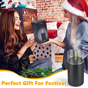 Điều khiển từ xa thay đổi màu sắc ánh nến LED ánh sáng Nhà Nước Hoa khuếch tán Máy USB làm mát không khí độ ẩm khuếch tán hương thơm - Product Image 6