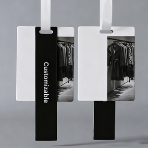 Etiqueta Colgante Personalizada para Ropa <span class=keywords><strong>2026</strong></span>, Etiqueta de Marca de Lujo Única con Relieve para Prendas de Vestir <span class=keywords><strong>2026</strong></span> - Product Image 1