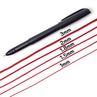 Coloré 1mm 1.5mm 2mm 3mm enduit macramé cordon imperméable Polyester bricolage glands noeud chinois maison Textile sacs vêtements collier