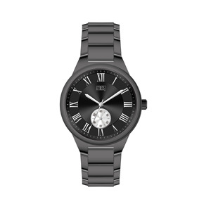 Montre Aura Flow avec bracelet en métal, mouvement à quartz, pour les affaires, les soirées et les situations quotidiennes. - Product Image 4