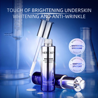 Sérum blanchissant à Six peptides de marque privée sérum anti-âge anti-rides et acné dissolvant de taches brunes sérum visage à la vitamine et au collagène pour les soins du visage