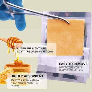 Apósito <span class=keywords><strong>de</strong></span> Calcio con Alginato <span class=keywords><strong>de</strong></span> <span class=keywords><strong>Miel</strong></span> <span class=keywords><strong>de</strong></span> <span class=keywords><strong>Manuka</strong></span> <span class=keywords><strong>para</strong></span> el Cuidado <span class=keywords><strong>de</strong></span> <span class=keywords><strong>Heridas</strong></span> en Hospitales - Product Image 2