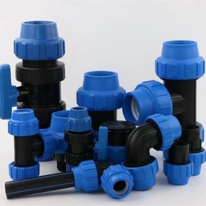 Chất lượng cao polyethylene PP pn25 PE nén Phụ kiện phổ biến nhất tưới tiêu nông nghiệp và nhà kính tưới nước hệ thống - Product Image 5