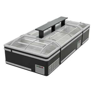 Congelador Comercial Combinado Tipo Isla, Gran Capacidad, Sin Escarcha, <span class=keywords><strong>Horizontal</strong></span>, para Exhibición en Supermercados - Product Image 6