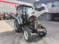 Tracteur 4x4 de 50 CV avec certificat COC CE, tracteur agricole diesel homologué EPA pour l'exportation