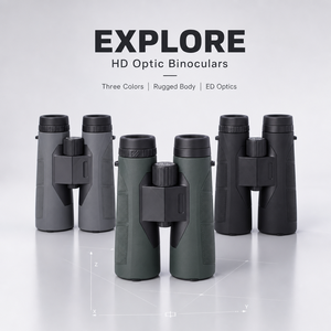 <span class=keywords><strong>Binoculares</strong></span> Profesionales Impermeables BAK4 ED HD 12x50 <span class=keywords><strong>10x50</strong></span> 8x42 10x42 de Largo Alcance y Alta Calidad para Observación de Aves - Product Image 1